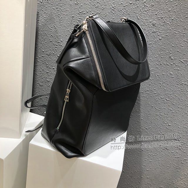 LOEWE包包 羅意威雙肩包 羅意威拼接後背包  tcl1415